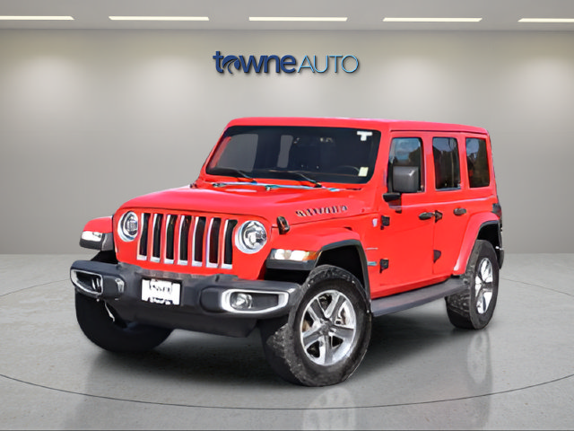 Used 2020 Jeep Wrangler Unlimited Sahara w/ Uconnect 4C Nav & Sound Group AWD/4WD image 9