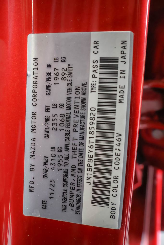 New 2026 MAZDA MAZDA3 2.5 Turbo Sedan w/Premium Plus image 39