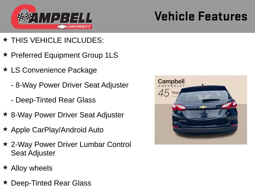 Used 2020 Chevrolet Equinox LS w/ LS Convenience Package FWD image 5