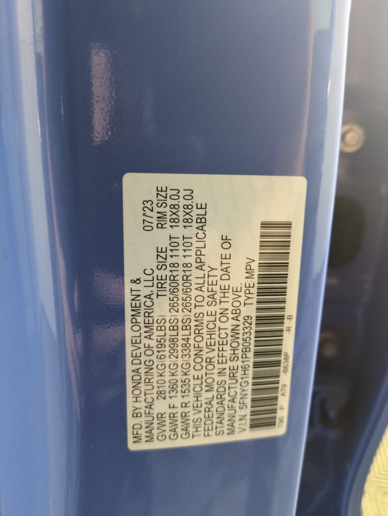 Certified 2023 Honda Pilot TrailSport image 33