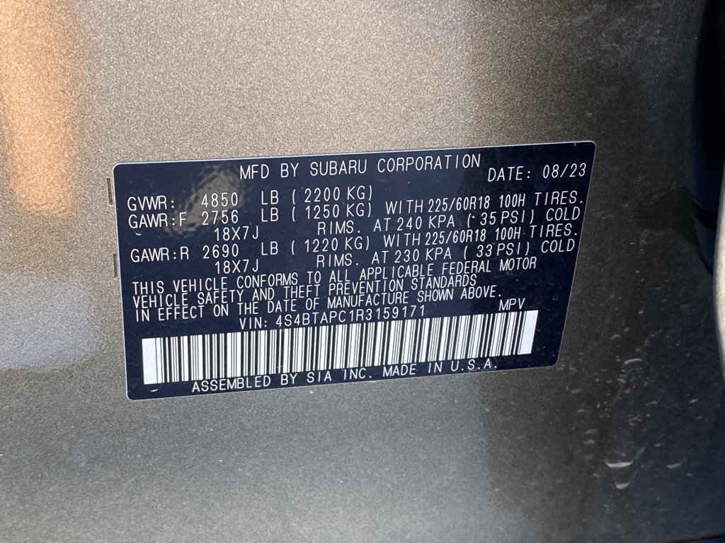 Used 2024 Subaru Outback Touring AWD/4WD image 33