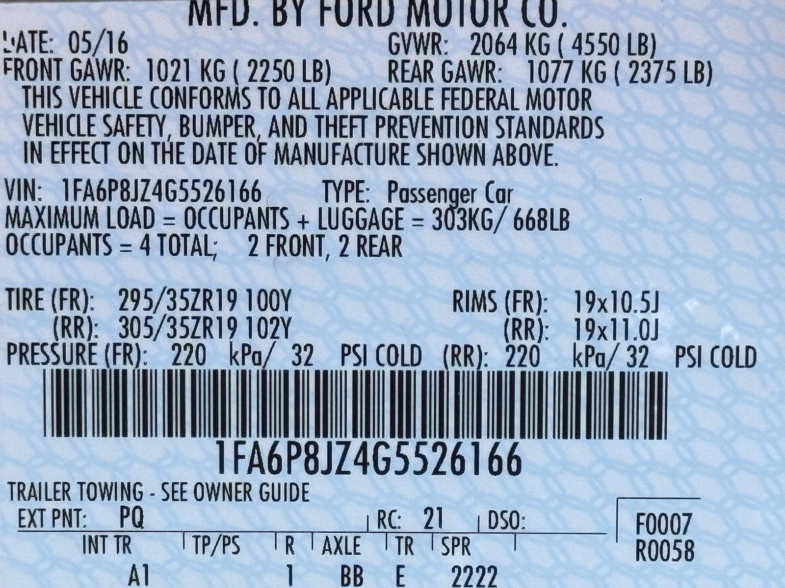 Used 2016 Ford Mustang Shelby GT350 w/ Track Package image 46