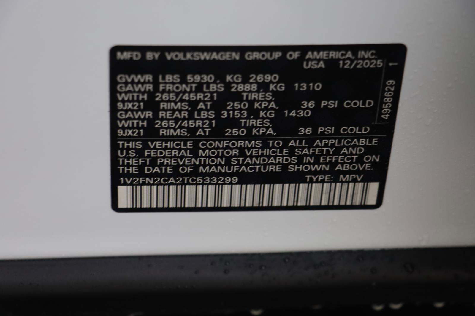 New 2026 Volkswagen Atlas SEL Premium R-Line image 25