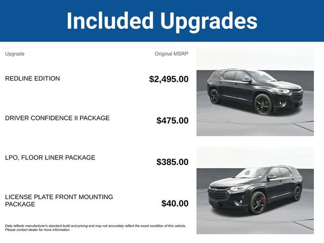 Used 2019 Chevrolet Traverse Premier w/ Redline Edition image 5