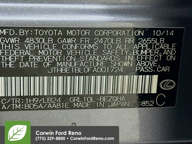 Used 2015 Lexus GS 350 w/ F Sport Package image 32