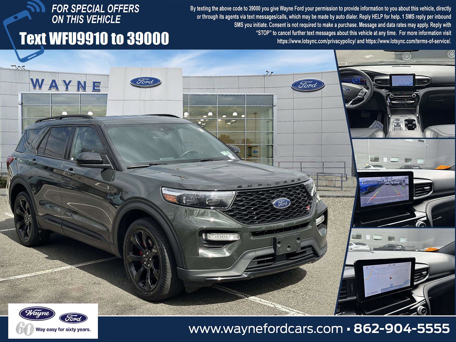 Certified 2022 Ford Explorer ST w/ ST Street Pack image 1