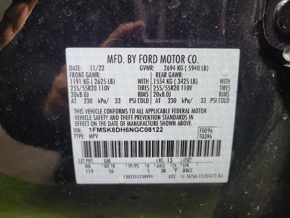 Used 2022 Ford Explorer XLT w/ Equipment Group 202A image 33