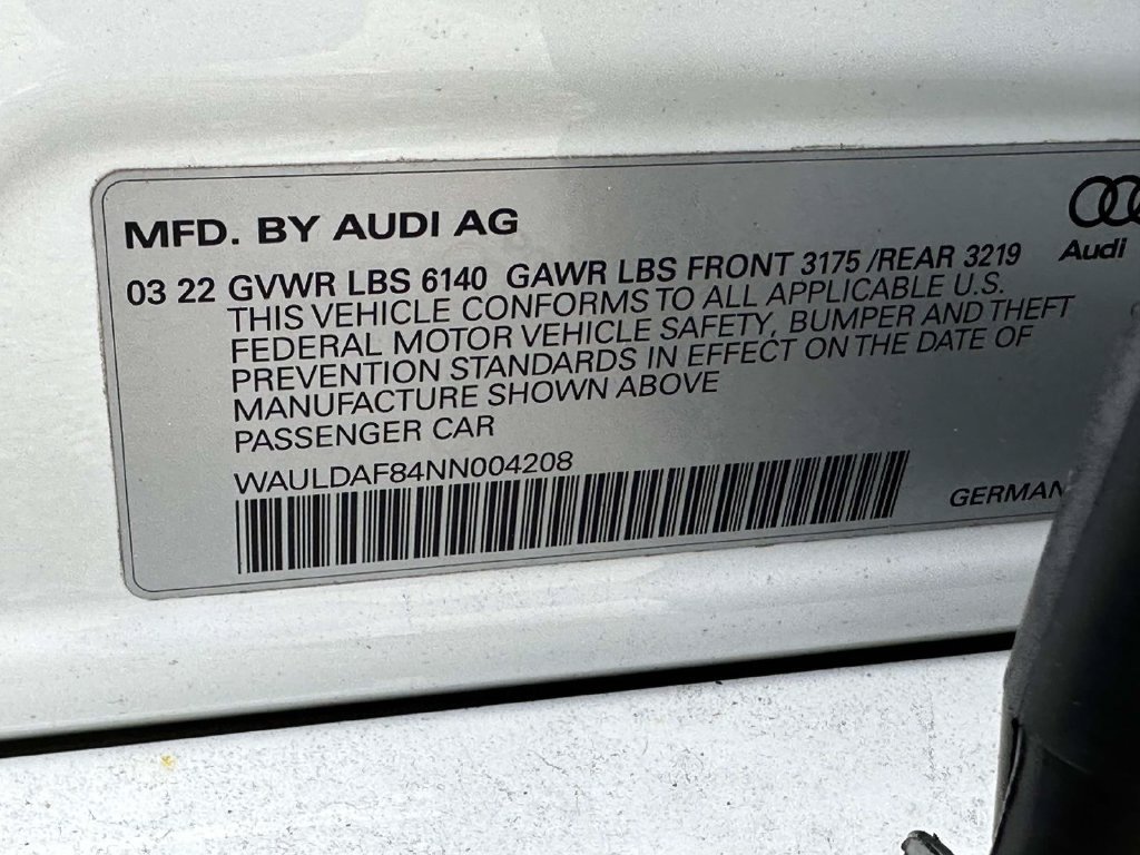 Used 2022 Audi A8 L 3.0T AWD/4WD image 35