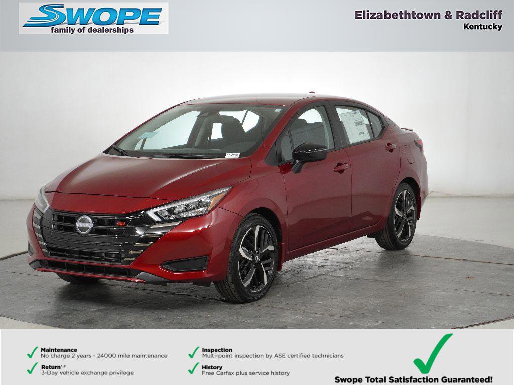 New 2025 Nissan Versa SR w/ Trunk Package FWD image 11