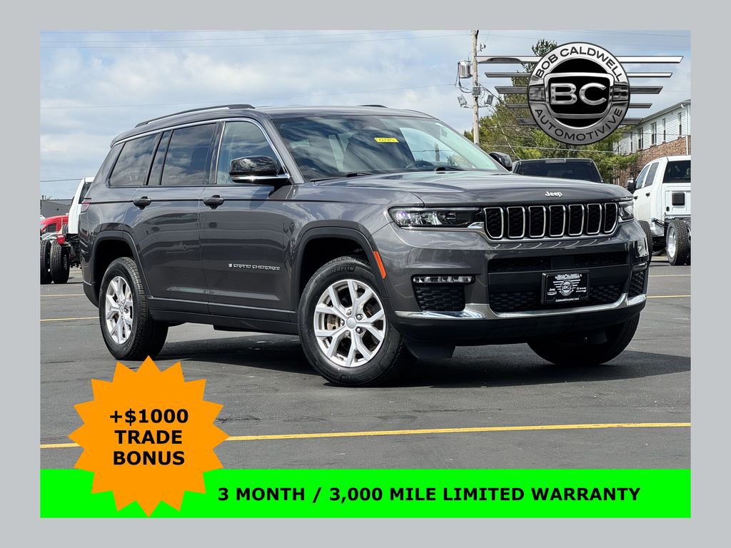 Used 2022 Jeep Grand Cherokee L Limited AWD/4WD image 1