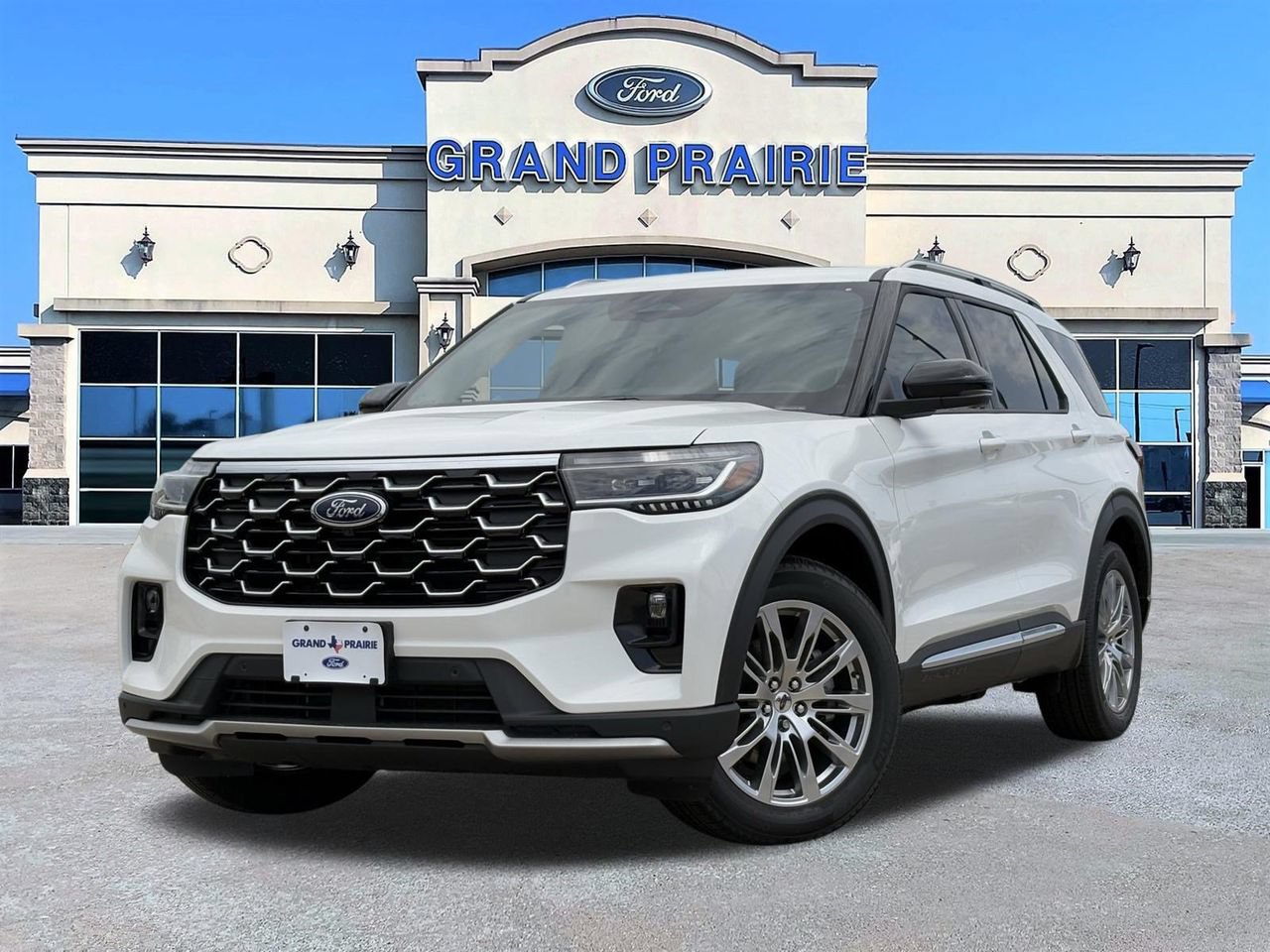 New 2026 Ford Explorer Platinum