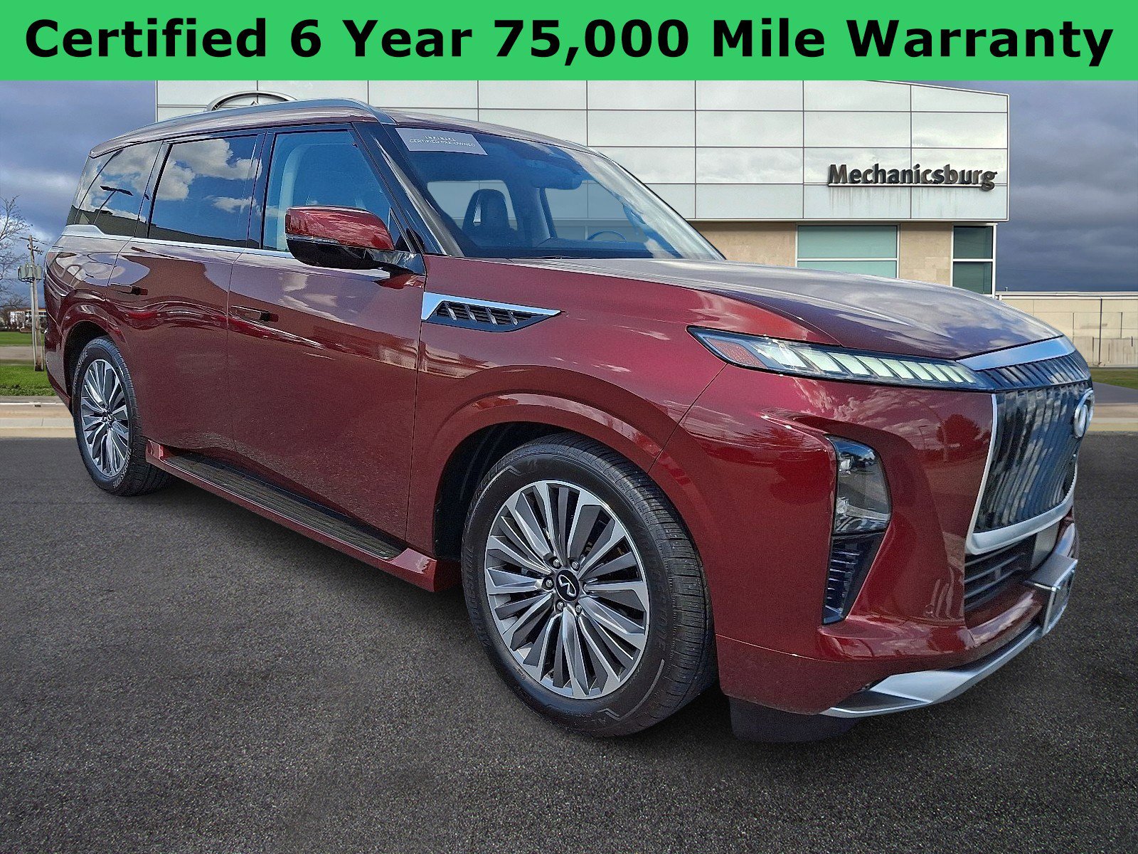 Certified 2025 INFINITI QX80 Sensory
