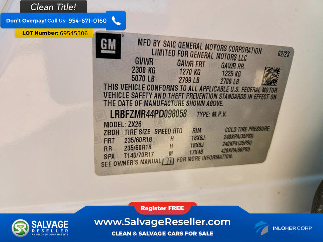 Used 2023 Buick Envision Preferred AWD/4WD image 16