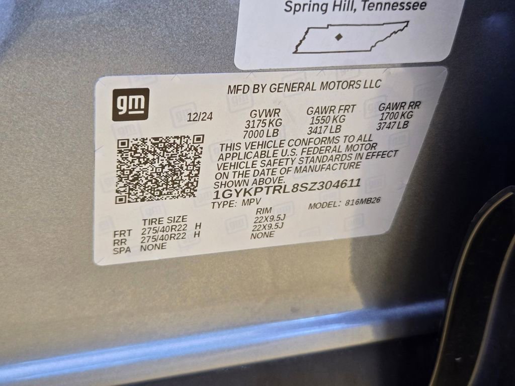 Certified 2025 Cadillac Lyriq Luxury w/ LPO, Floor Liner Package image 32