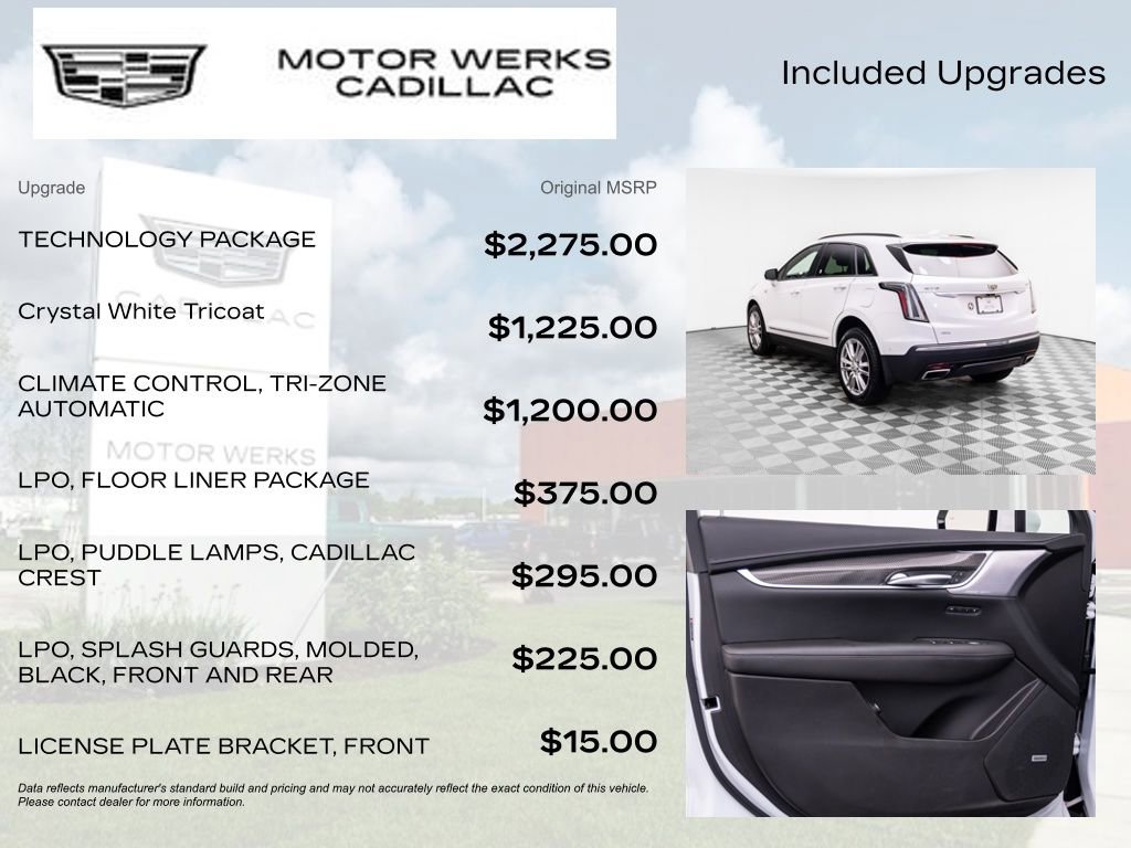 Certified 2024 Cadillac XT5 Sportv w/ Technology Package AWD/4WD image 9