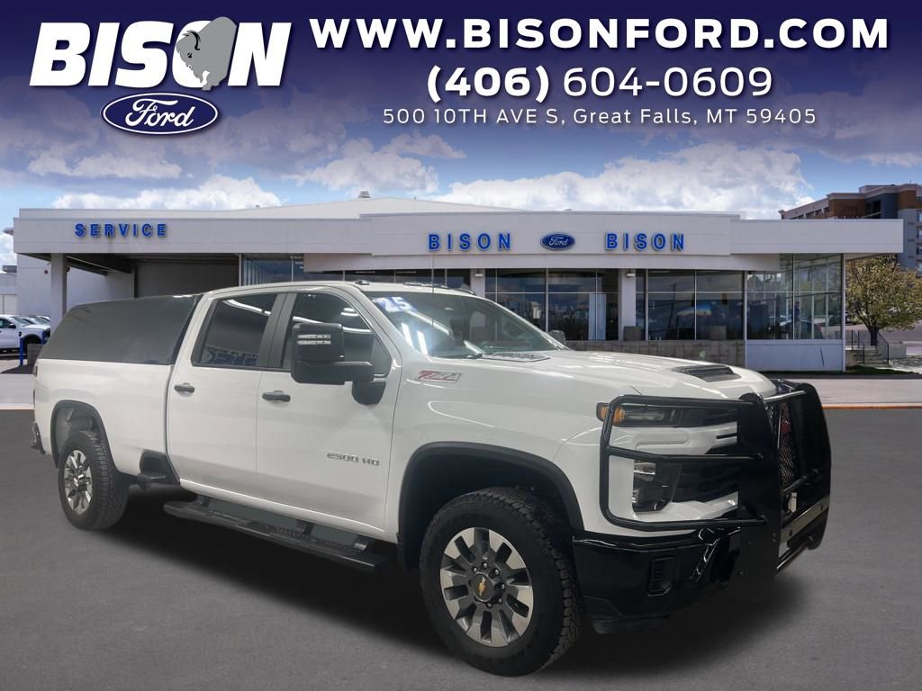 Used 2025 Chevrolet Silverado 2500 Custom w/ Custom Value Package AWD/4WD image 1