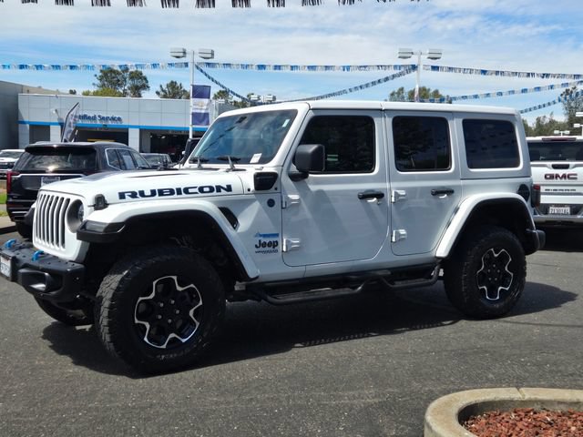 Used 2021 Jeep Wrangler Unlimited Rubicon 4xe w/ Steel Bumper Group AWD/4WD image 7