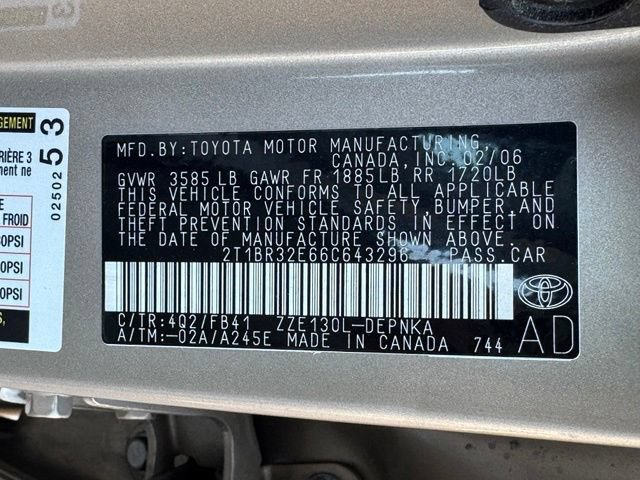 Used 2006 Toyota Corolla CE FWD image 27