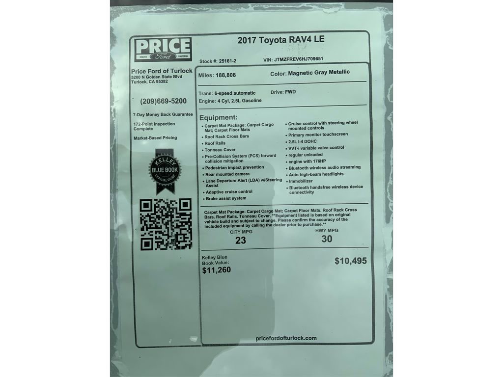 Used 2017 Toyota RAV4 LE w/ Carpet Mat Package image 23