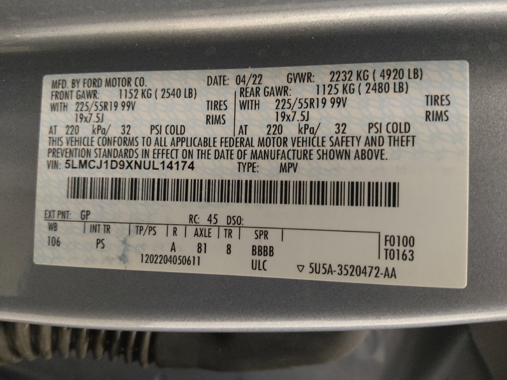 Used 2022 Lincoln Corsair AWD w/ Premium Package image 33