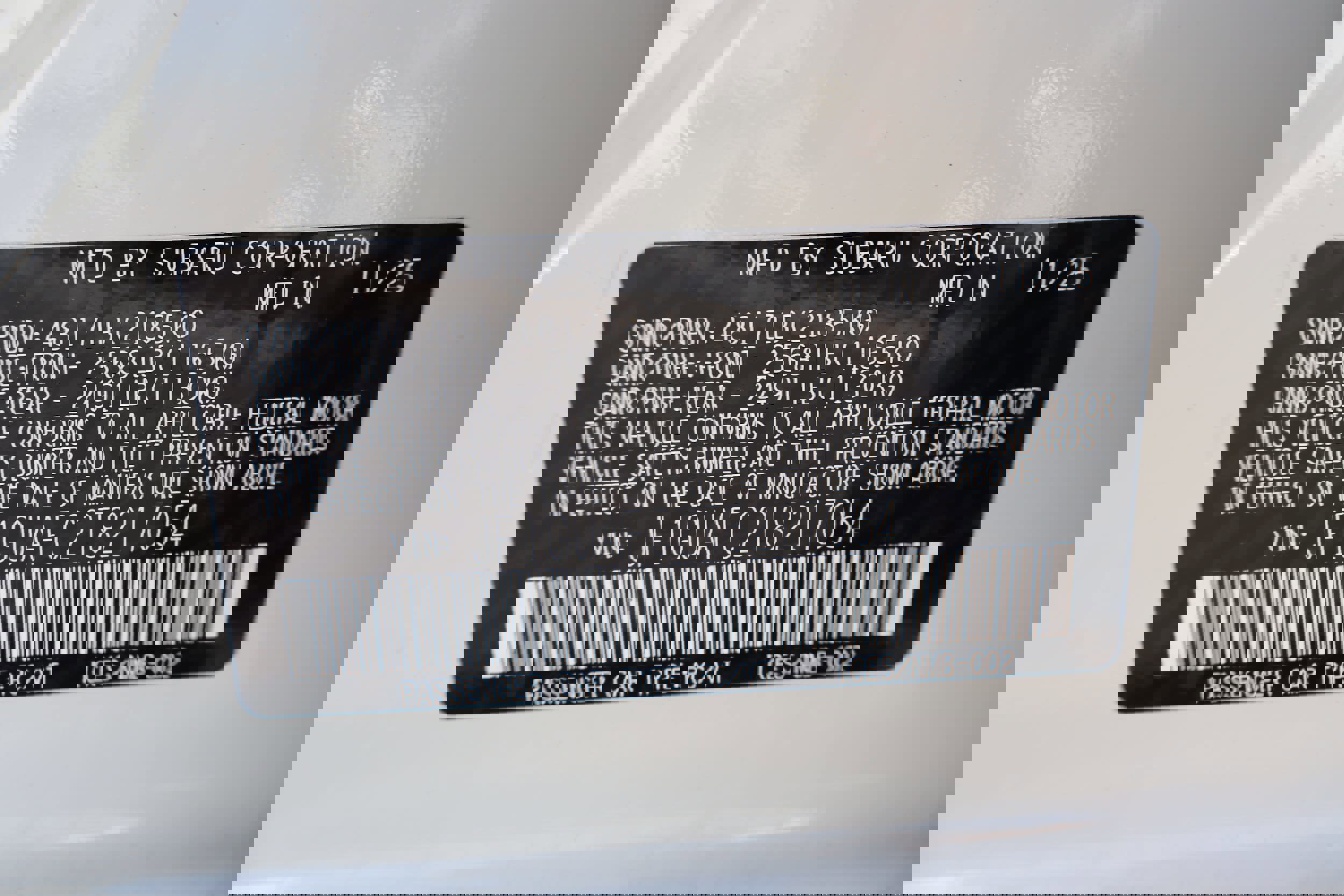 New 2026 Subaru Impreza 2.0i Sport image 21