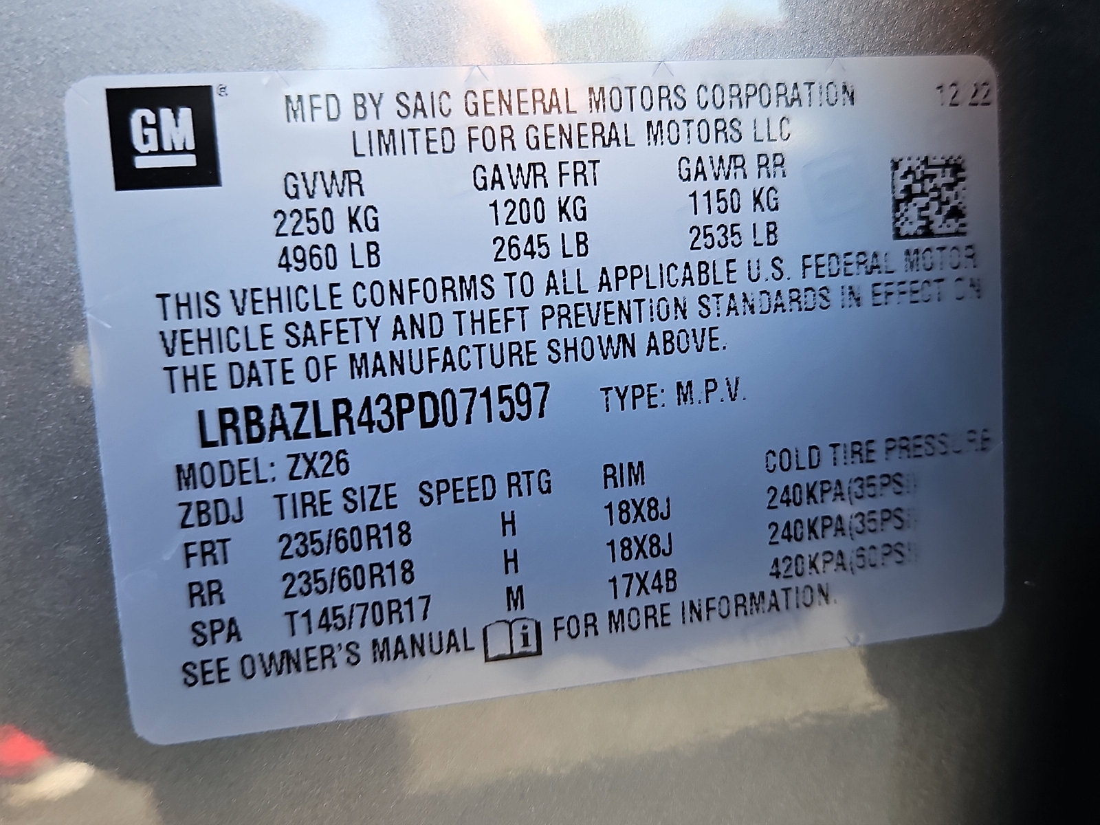 Certified 2023 Buick Envision Preferred FWD image 27