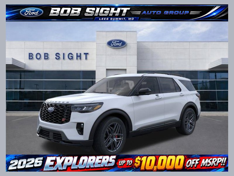 New 2026 Ford Explorer ST w/ Sun And Sound Package