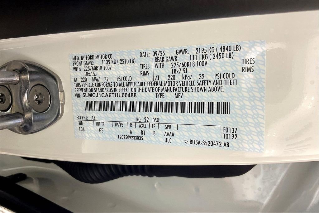 Used 2026 Lincoln Corsair Premiere image 44