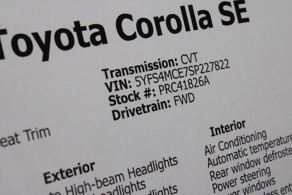 Used 2025 Toyota Corolla SE FWD image 34