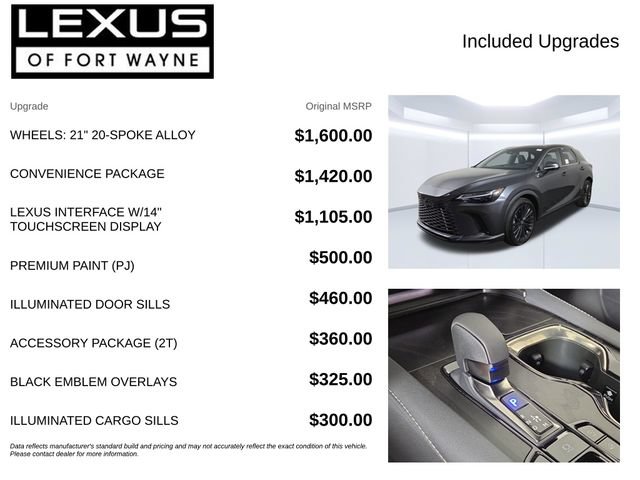 New 2026 Lexus RX 350 Premium w/ Convenience Package AWD/4WD image 4