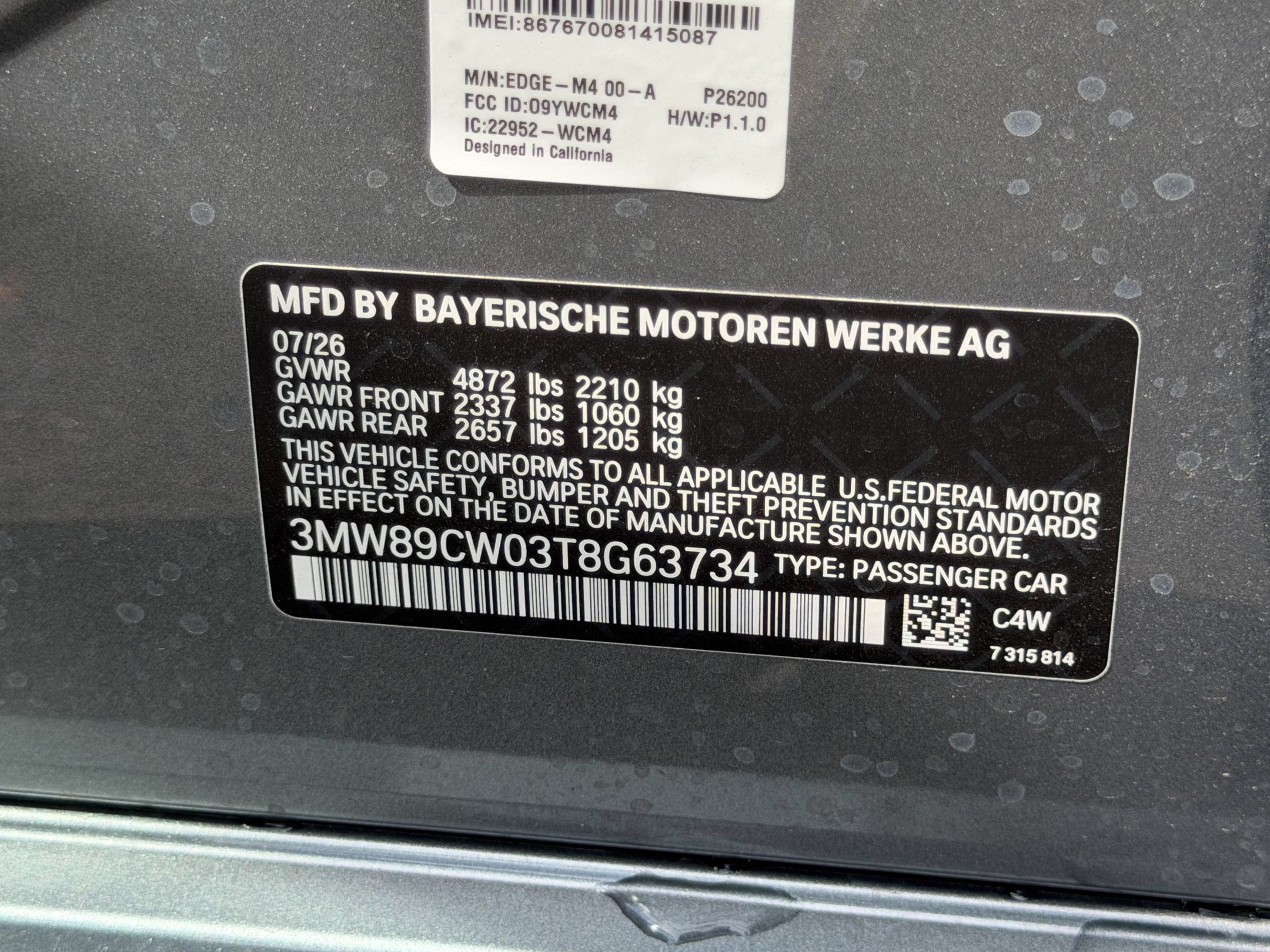 New 2026 BMW 330i xDrive Sedan w/ M Sport Package AWD/4WD image 30