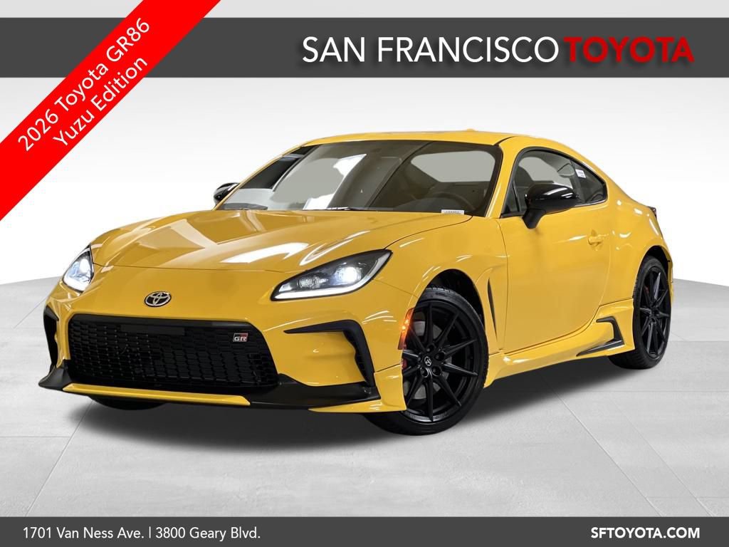 New 2026 Toyota GR86 YUZU Limited image 1