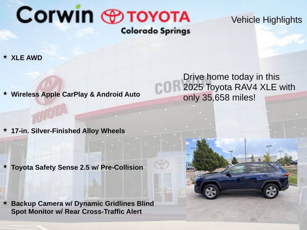 Used 2025 Toyota RAV4 XLE AWD/4WD image 6