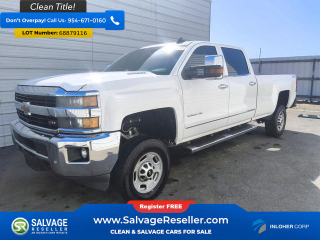 Used 2015 Chevrolet Silverado 2500 LTZ w/ Duramax Plus Package AWD/4WD image 1