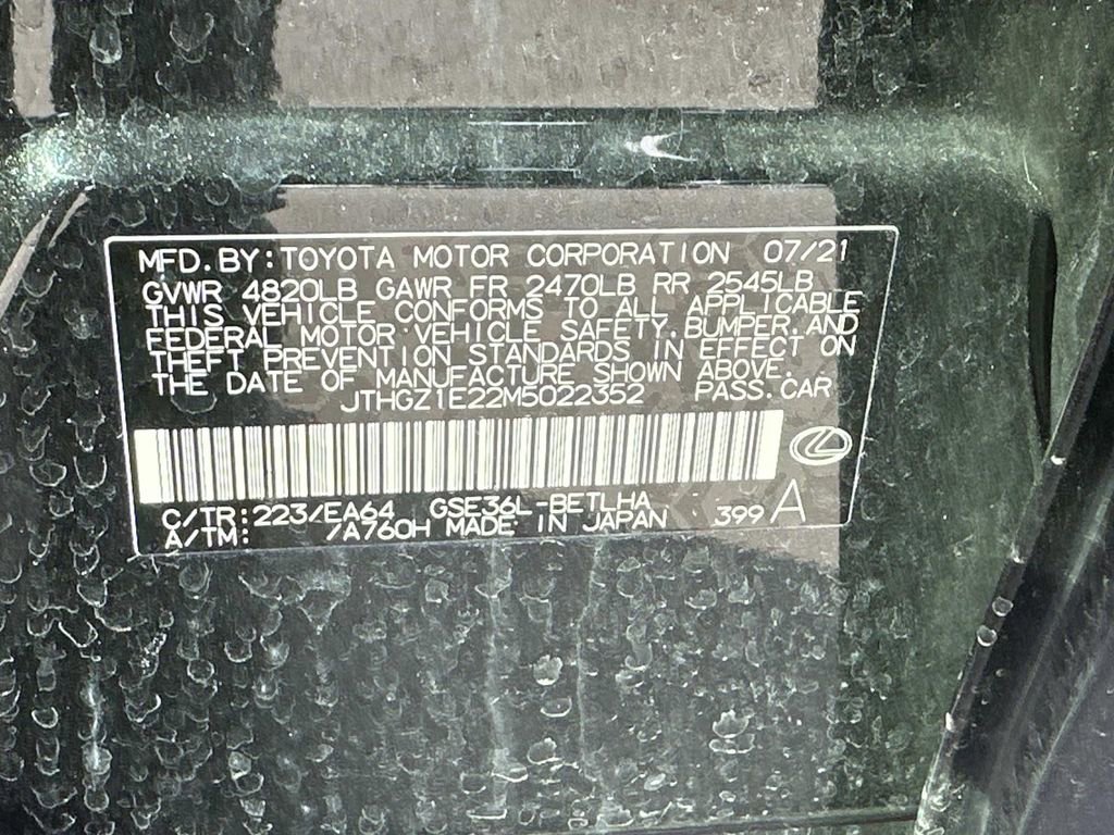 Used 2021 Lexus IS 350 F Sport w/ Dynamic Handling Package image 18