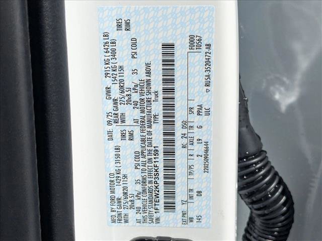 New 2025 Ford F150 STX w/ Equipment Group 200A image 17