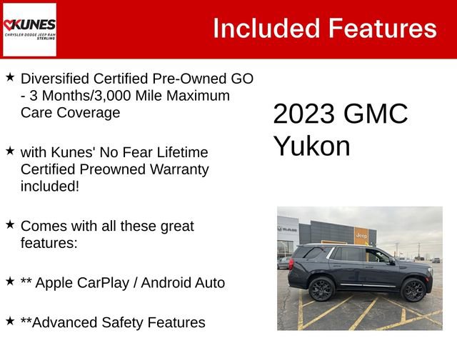 Used 2023 GMC Yukon Denali w/ LPO, Floor Liner Package image 4