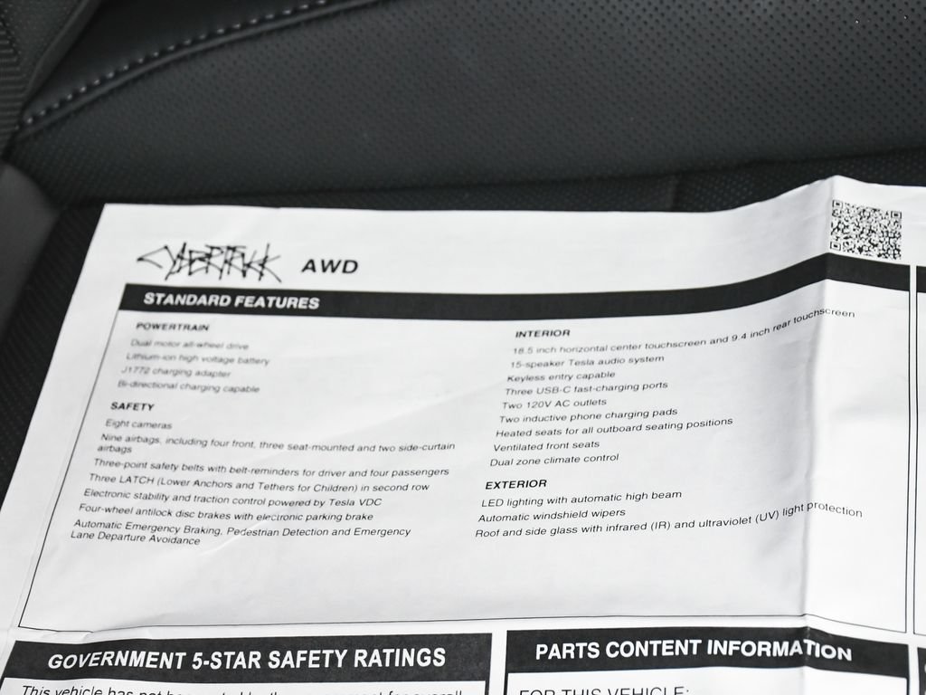Used 2025 Tesla Cybertruck AWD Crew Cab image 67
