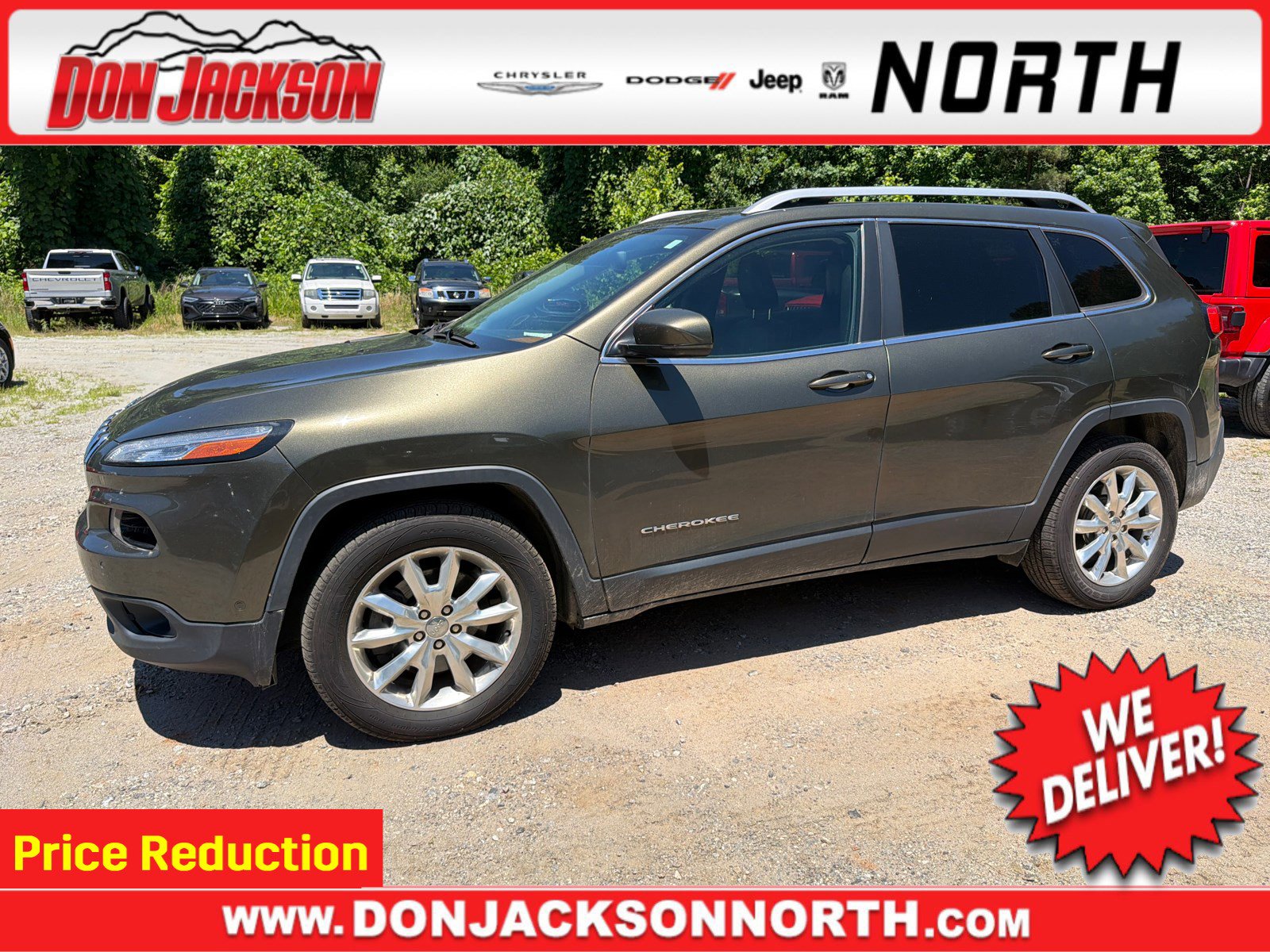 Used 2015 Jeep Cherokee Limited w/ Luxury Group