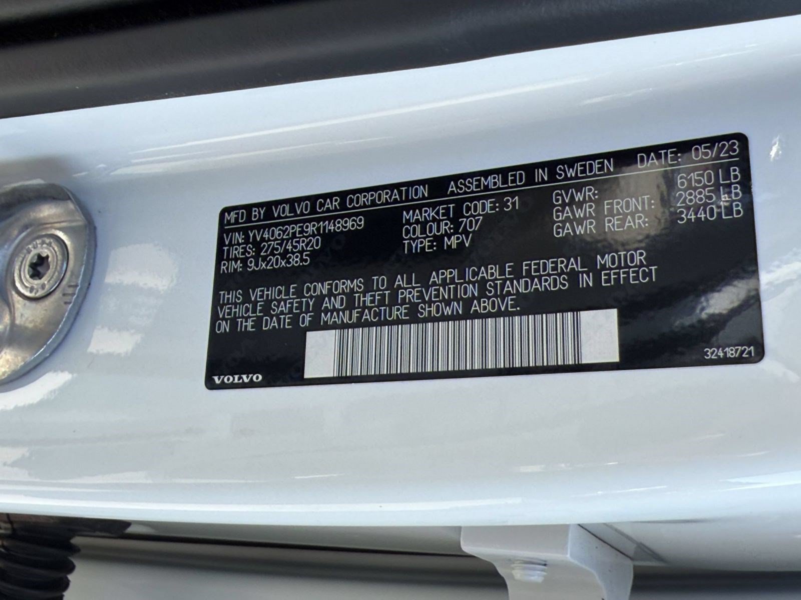 Used 2024 Volvo XC90 B6 Plus w/ Protection Package Premier AWD/4WD image 27