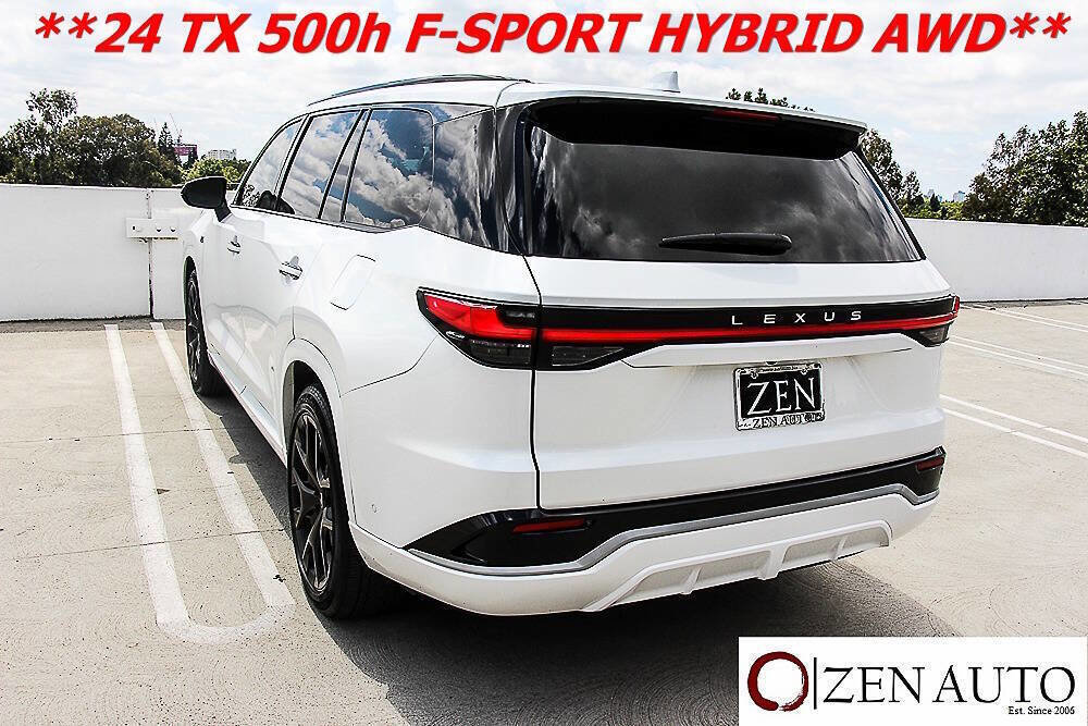 Used 2024 Lexus TX 500h AWD w/ Technology Package image 7