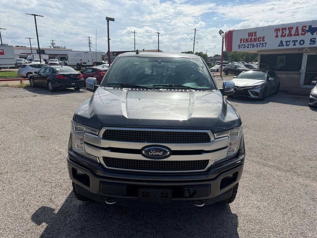 Used 2018 Ford F150 Platinum w/ Equipment Group 701A Luxury AWD/4WD image 2