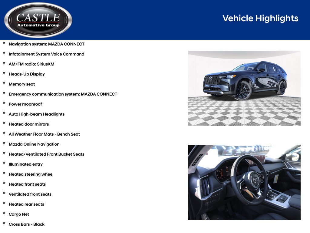 Used 2026 MAZDA CX-90 3.3 Turbo w/ Premium Sport Pkg AWD/4WD image 4