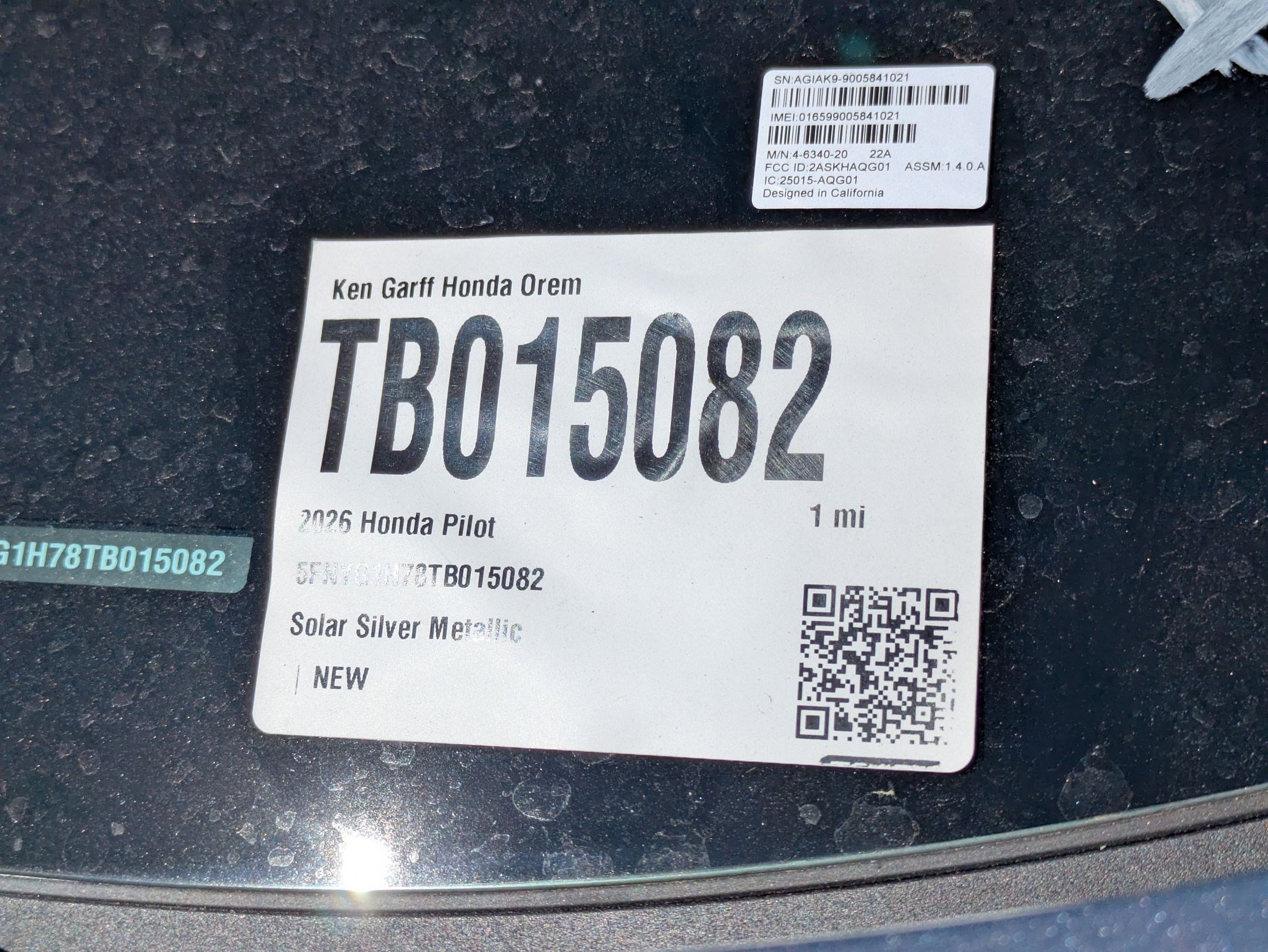 New 2026 Honda Pilot Touring image 18