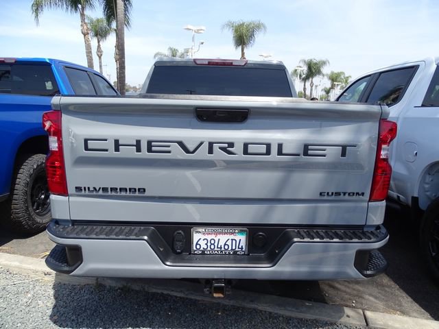 Used 2024 Chevrolet Silverado 1500 Custom w/ Turbomax Blackout Package RWD image 3