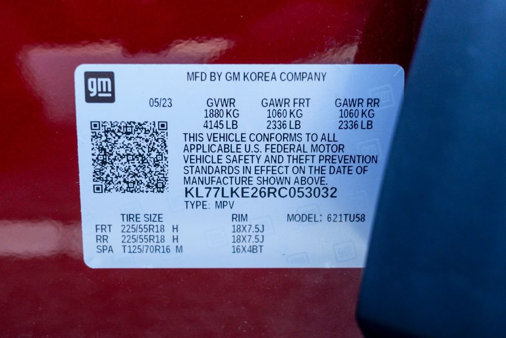 Used 2024 Chevrolet Trax ACTIV w/ Sunroof Package FWD image 54