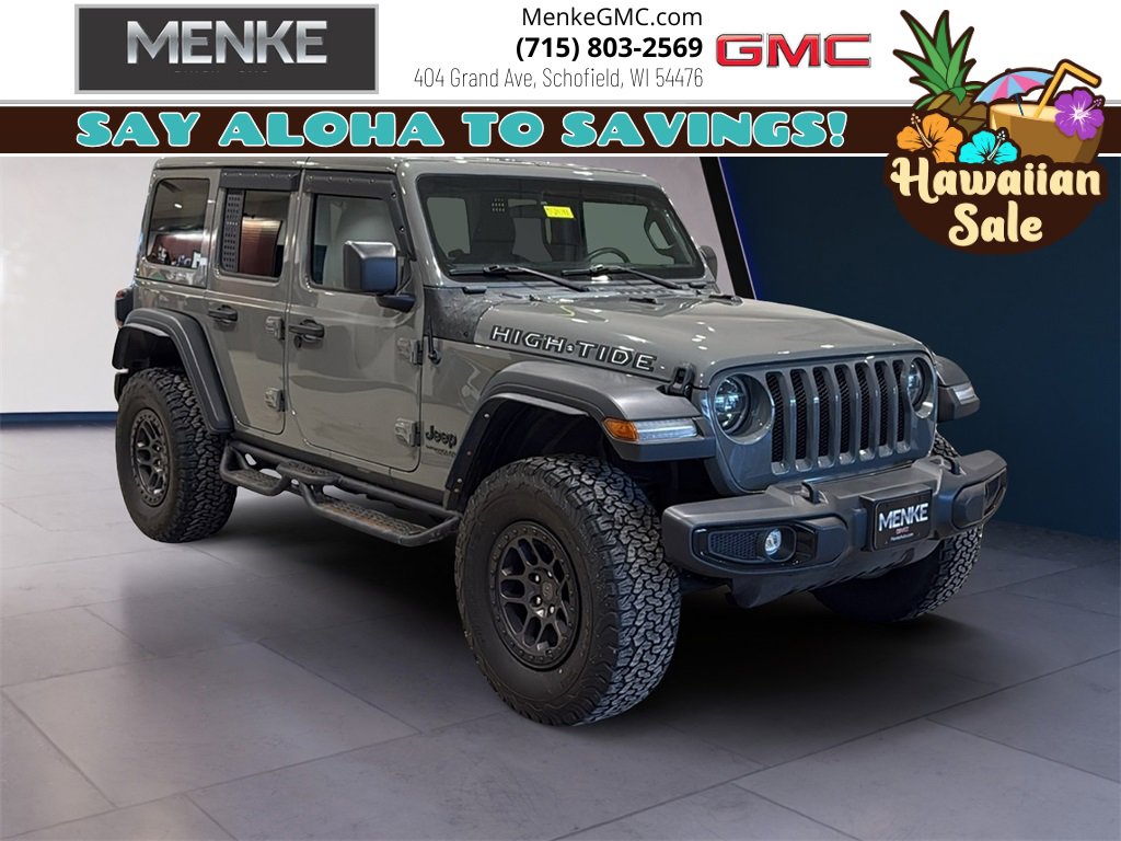 Used 2022 Jeep Wrangler Unlimited Sport image 1