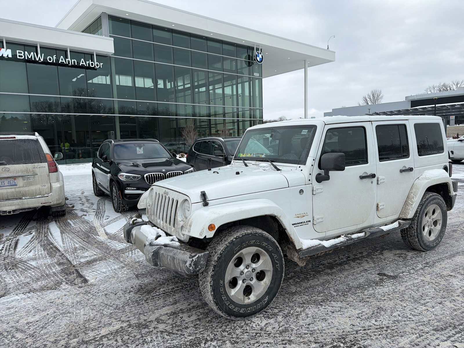 Used 2014 Jeep Wrangler Unlimited Sahara w/ Dual Top Group AWD/4WD image 1