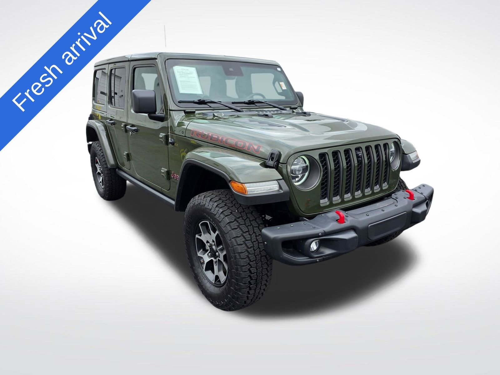 Used 2021 Jeep Wrangler Unlimited Rubicon w/ Uconnect 4C Nav & Sound Group image 1