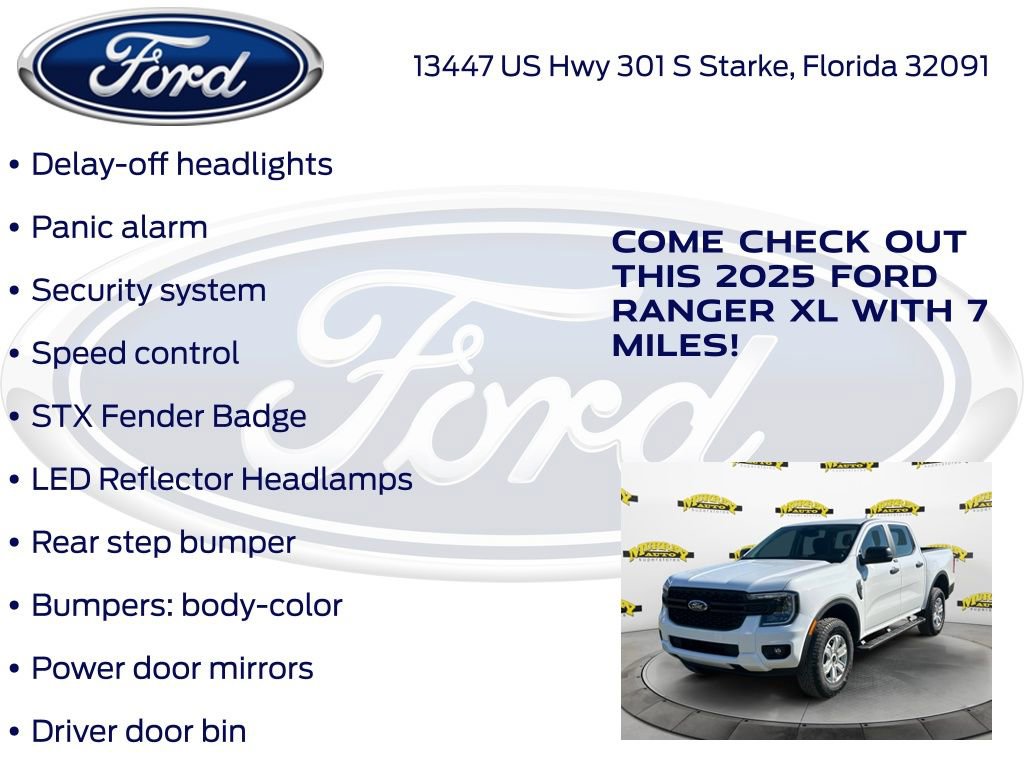 New 2025 Ford Ranger XL image 30